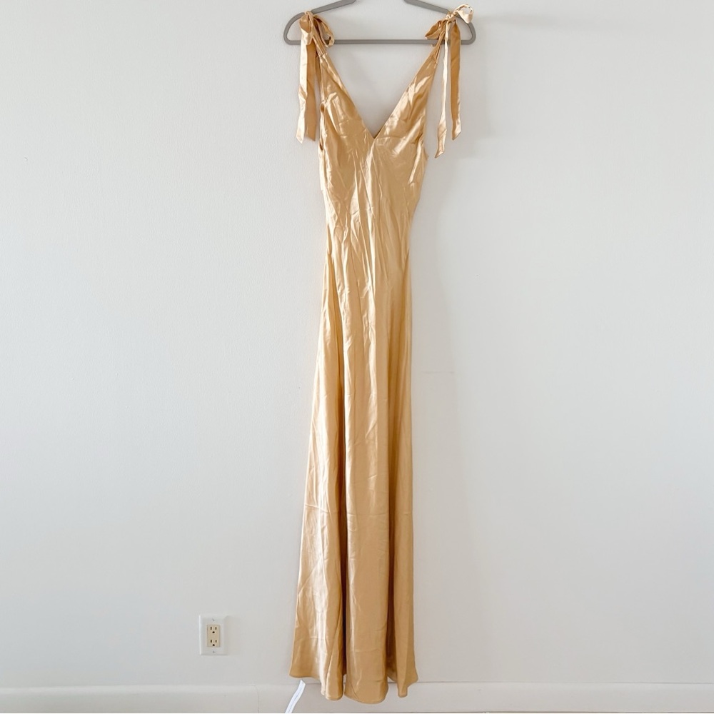 Reformation Pernille Silk Dress - Picture 4 of 9